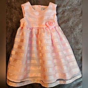 Brook Lindsay pink toddler dress